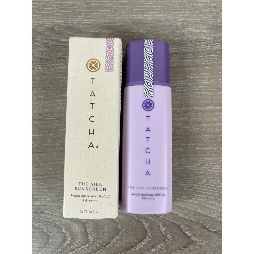 Tatcha The Silk Sunscreen Broad Spectrum SPF 50 PA++++ 50ml 1.7oz New In Box